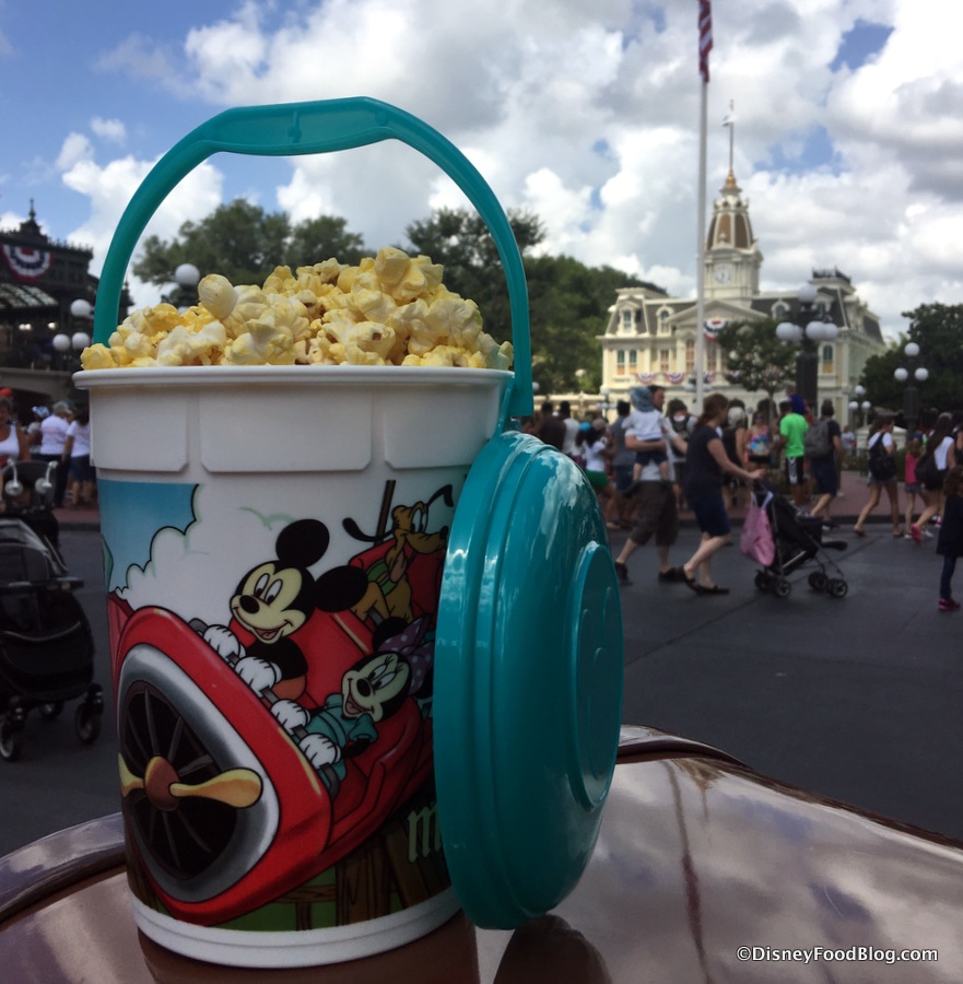 News Updates to Refillable Popcorn Bucket Program in Disney World