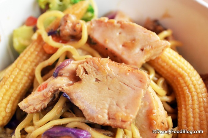 Pan Asian Noodles closeup