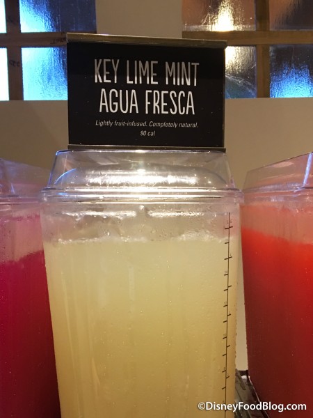 Key Lime Mint Agua Fresca
