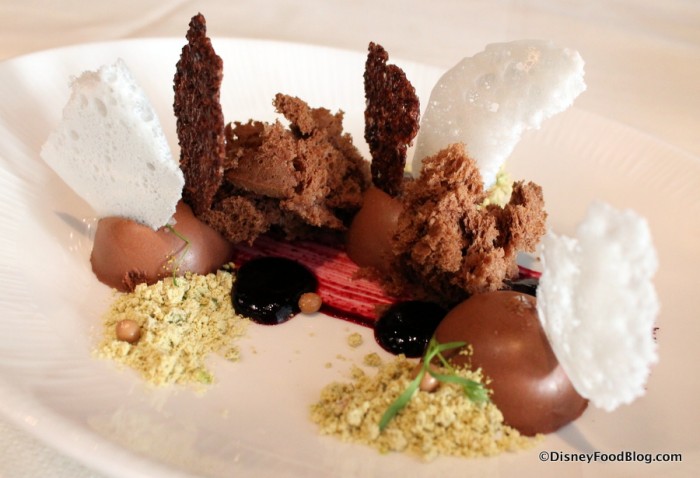 Under the Sea Chocolate Dessert -- Another Angle