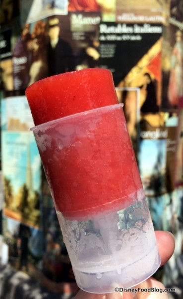 Frozen Daiquiri Ice Pop from France Booth
