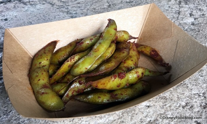 Grilled Spicy Edamame