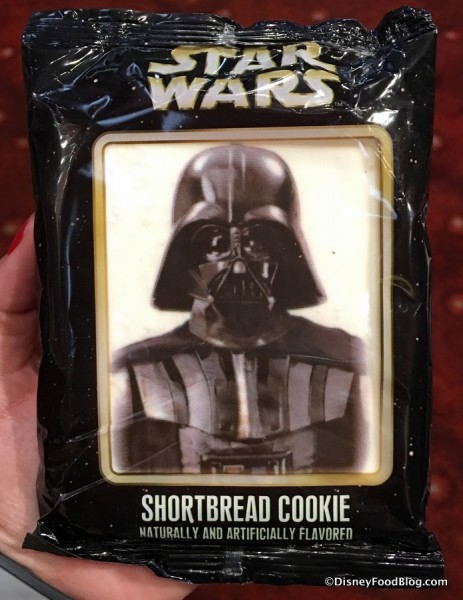 Darth Vader Shortbread Cookie