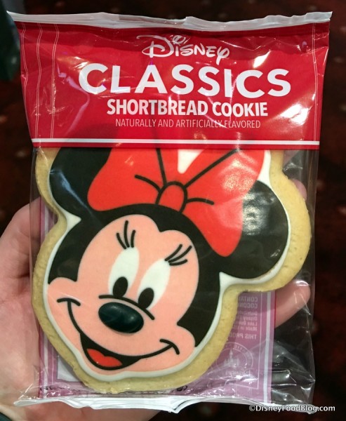 Minnie Mouse Shortbread Cookie