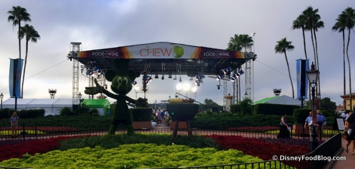 The Chew Taping in Epcot