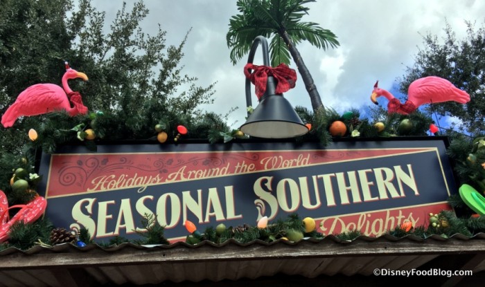 Seasonal Southern Delights Sign