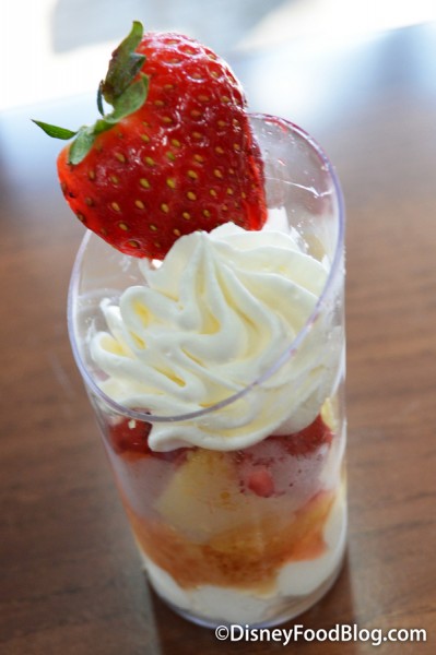 Strawberry Shortcake Dessert Shot