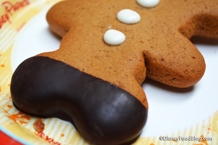 Gingerbread Cookie Pop -- Chocolate Dipped Mickey Ears