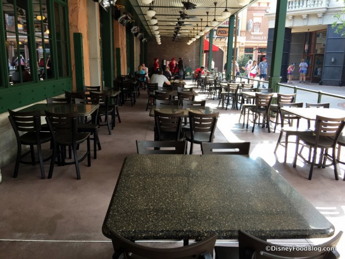 Lower Level Outdoor Seating
