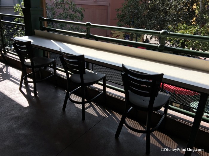 Upper Level Outdoor Seating