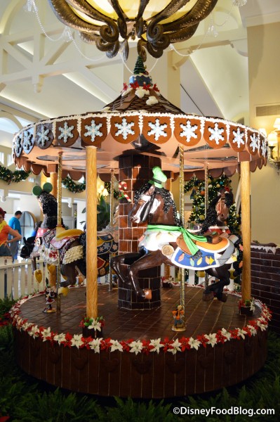Gingerbread Carousel at the Beach Club in 2016