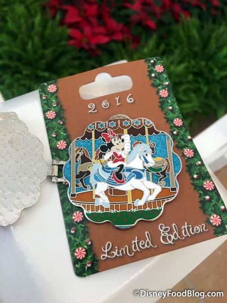 Gingerbread Carousel Pin from 2016