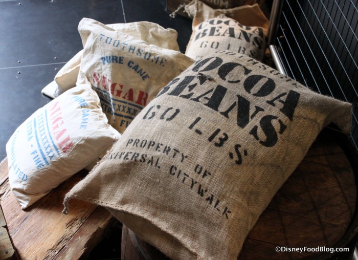 Bags of Cocoa Beans