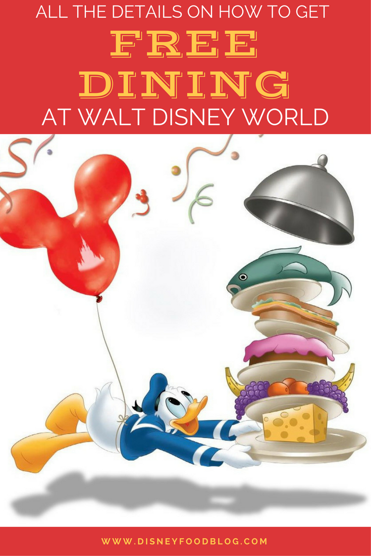 Disney World Free Dining Offer the disney food blog