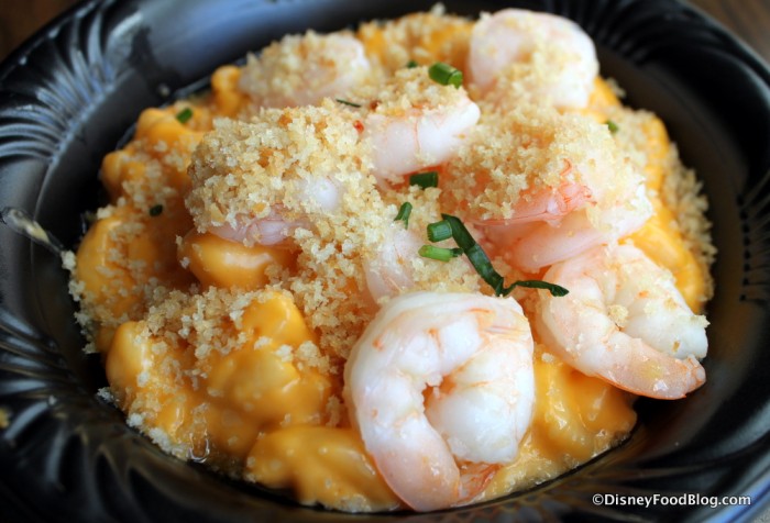 Columbia Harbour House Shrimp Mac and Cheese