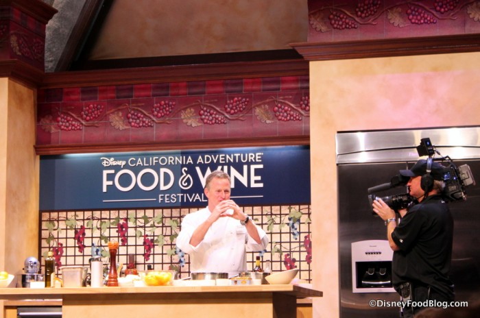 Culinary Demonstration at the DCA Food and Wine Festival
