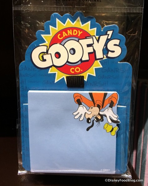 Goofy's Candy Co. Notepad