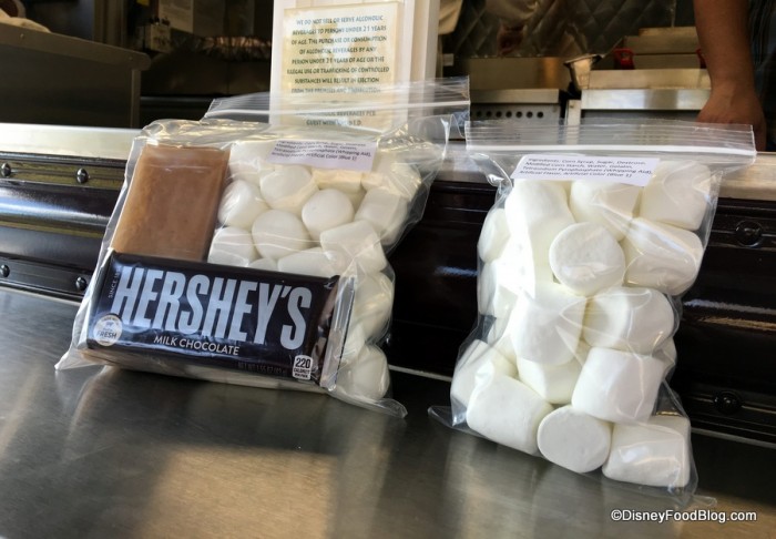 S'mores Kit and Marshmallow Bag