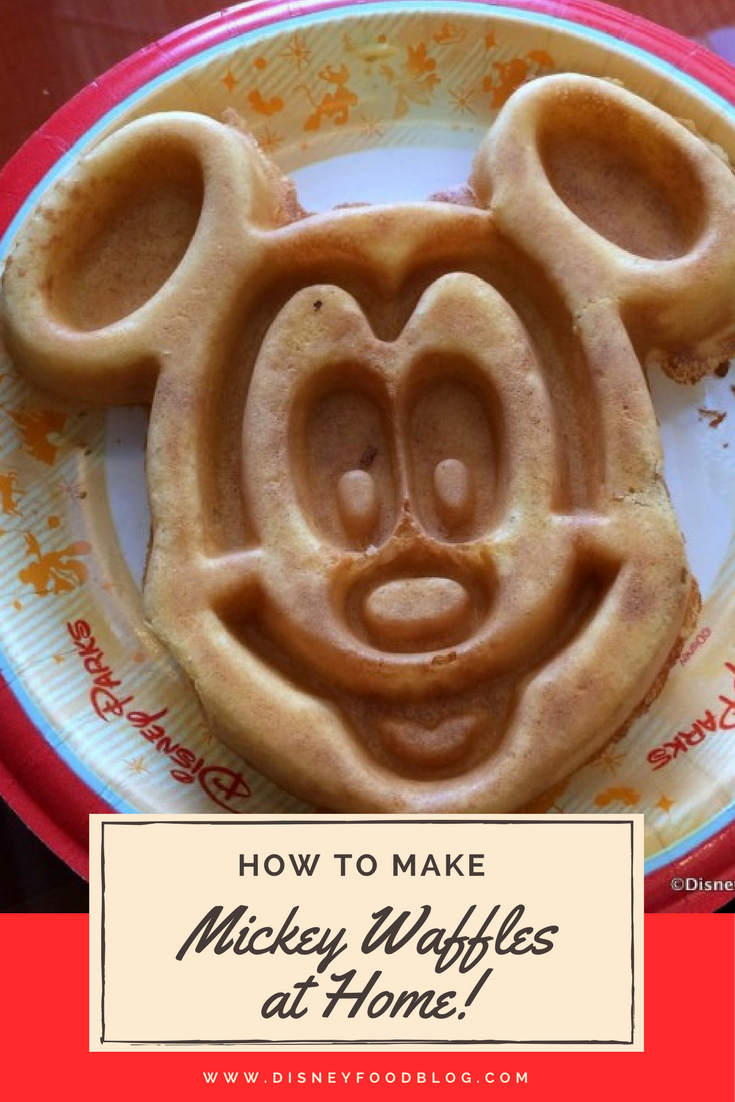 Learn how to Make Mickey Waffles at Home - we found out what mix Disney uses and we have a code for you to save too!