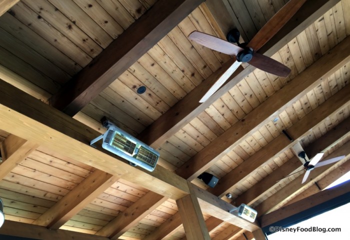 Fans and Heaters on the Ceiling