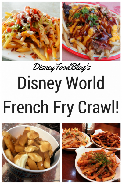 If you love french fries, don't miss out on The Disney World French Fry Crawl!
