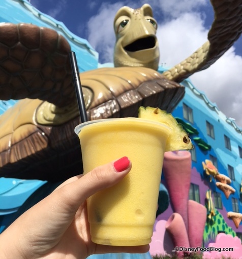 Captain's Pineapple Drink at Art of Animation Resort
