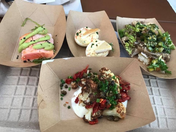 There are a lot of great dishes at the DCA Food and Wine Festival!