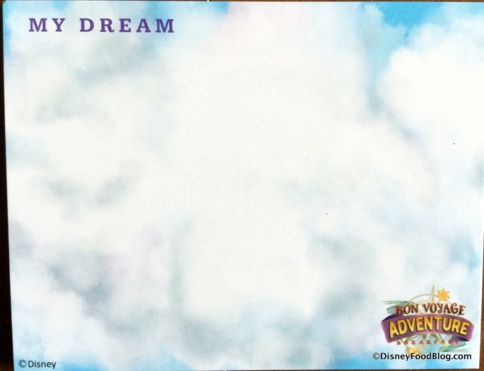 "My Dream" Card
