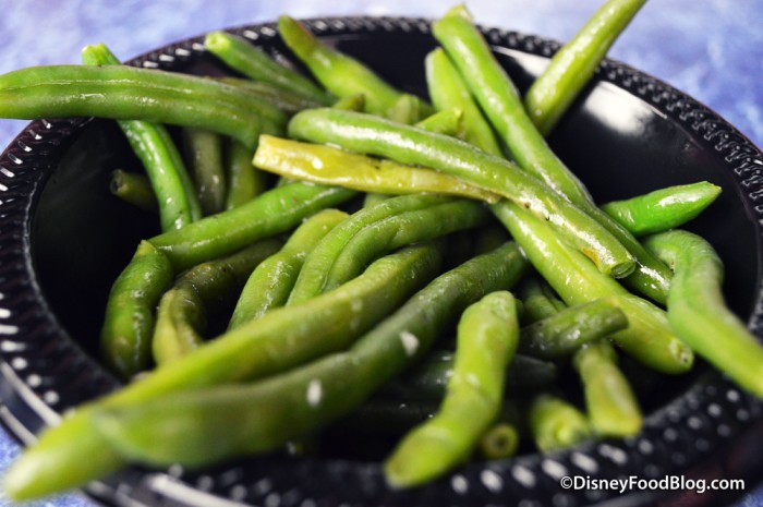 Side of Green Beans -- Up Close