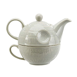 death star teapot and mug