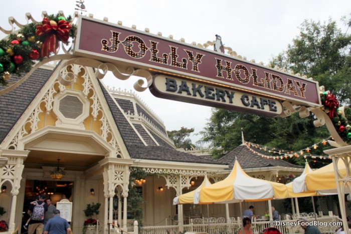 Jolly Holiday Bakery Cafe Sign