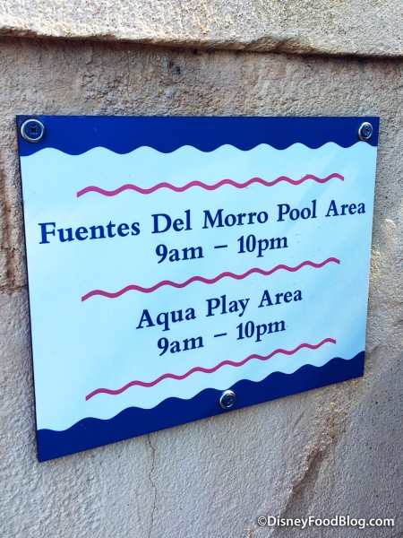 Fuentes Del Morro Pool Area