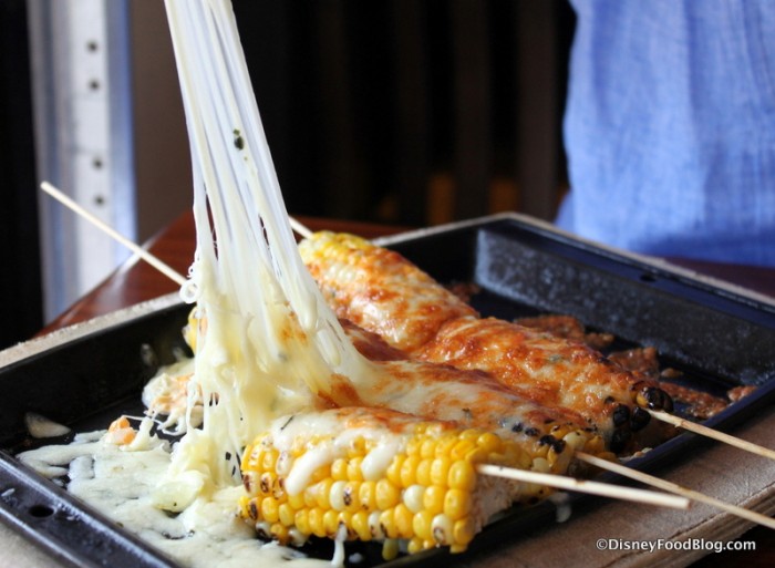 Super Stretchy Cheese on the Crazy Corn