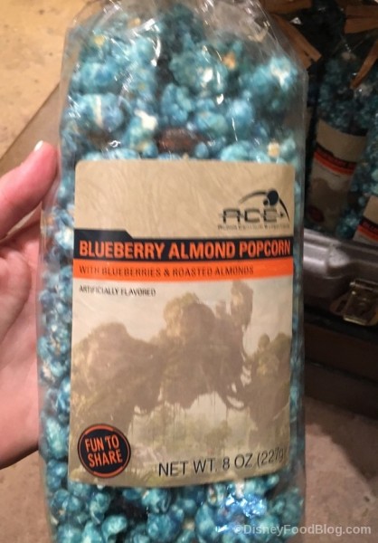 Blueberry Almond Popcorn