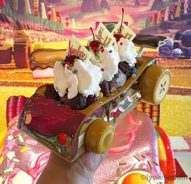 Go-Kart Sundae from Vanellope's Sweets & Treats