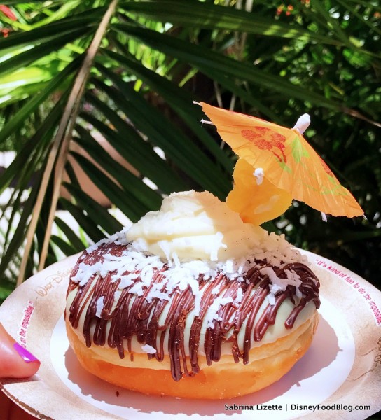Pineapple Coconut Delight Donut