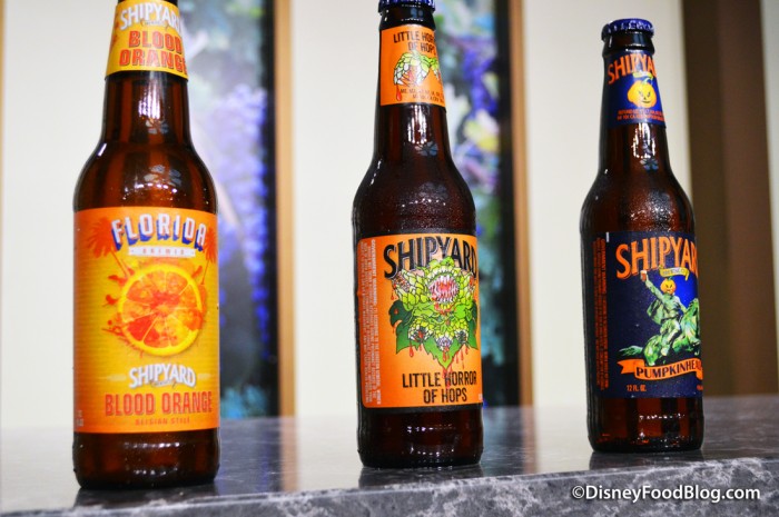Shipyard Beer Selections for the Seminar