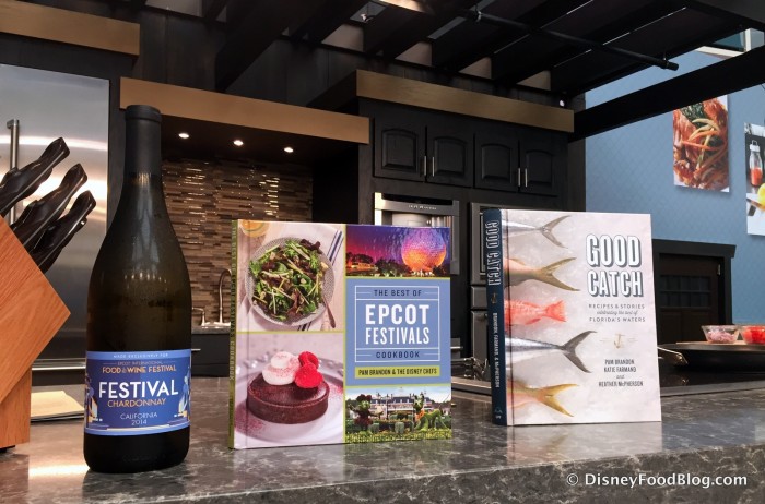 Festival Chardonnay, the Epcot Food and Wine Festival Cookbook, and Good Catch