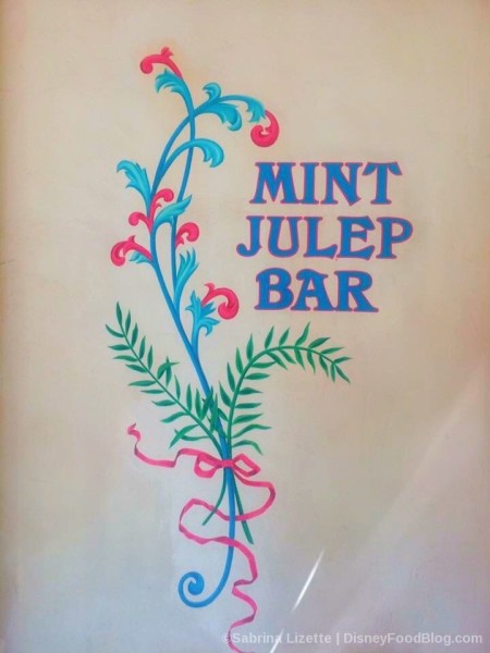 Mint Julep Bar Painted Logo