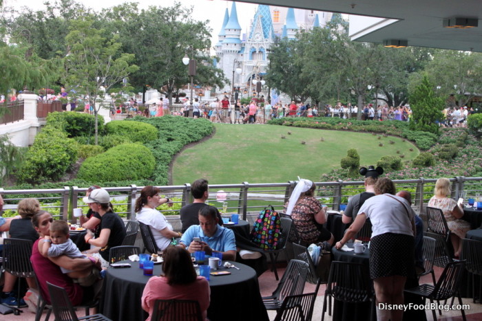 View from Tomorrowland Terrace
