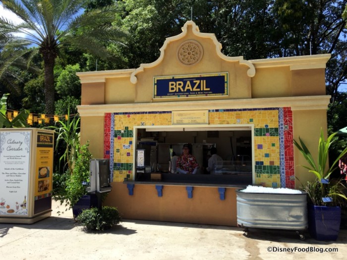 2017 Epcot Food and Wine Festival Brazil Booth 1