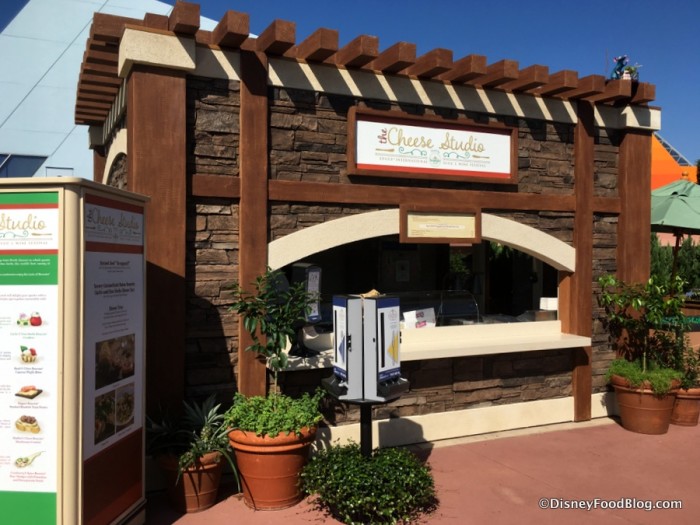 2017 Epcot Food and Wine Festival Cheese Studio Booth