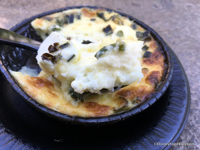 Warm Goat Cheese Pudding