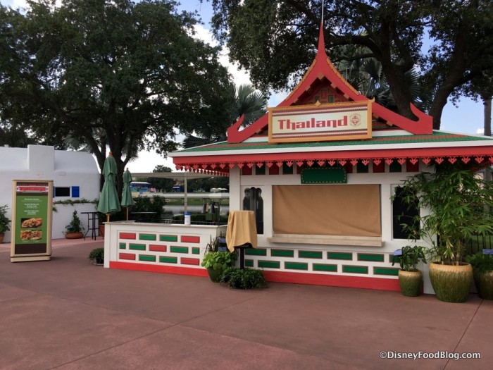 2017 Epcot Food and Wine Festival Thailand Booth