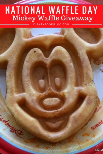 Celebrate National Waffle Day with a Mickey Waffle Giveaway!