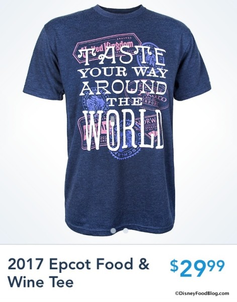 Taste Your Way Around the World T-shirt