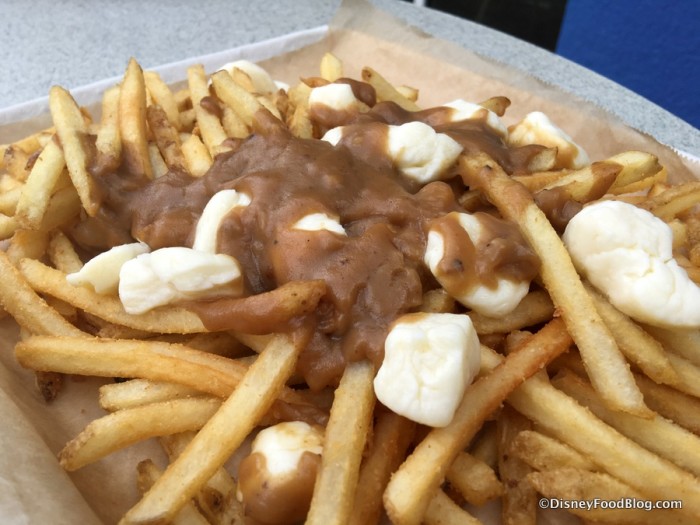 Poutine with Gravy and Cheese Curds