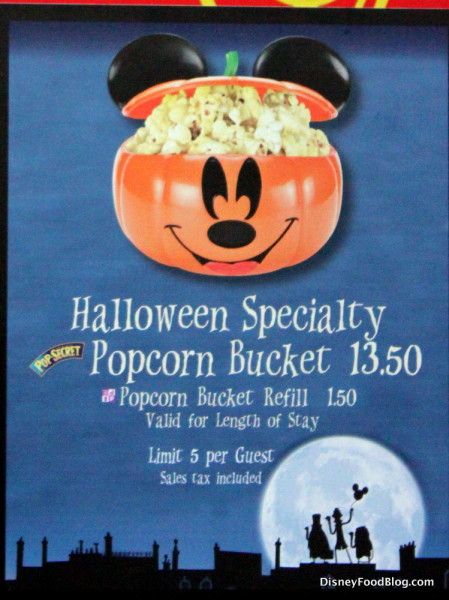 Themed Popcorn Bucket