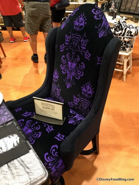 Haunted Mansion Ghost Host Chair