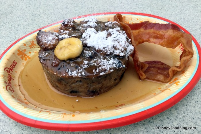 Olivia's Bread Pudding with Bacon